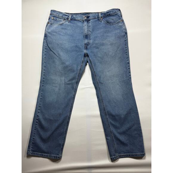 Levi's 541 Men's Athletic Tapered Leg Blue Denim Jeans - Size 42x30 (43x28.5) - Picture 1 of 4